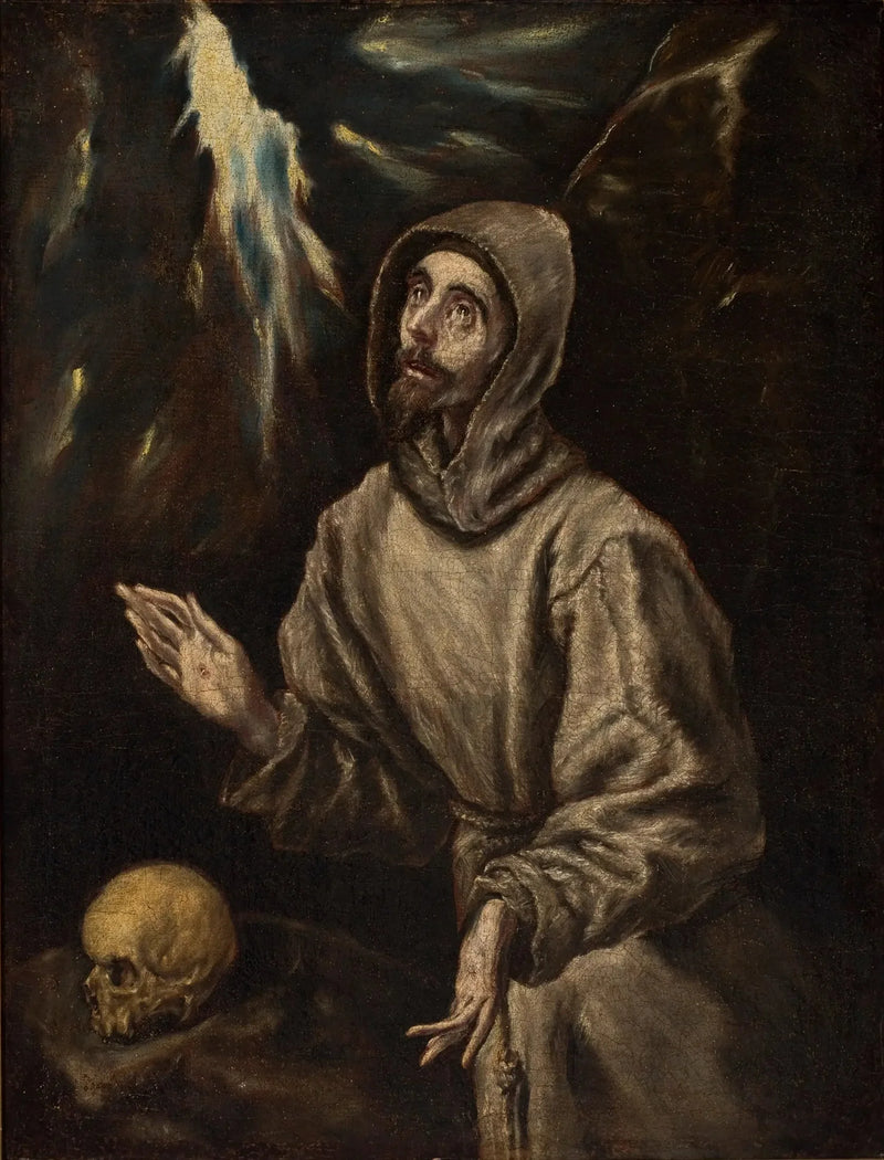 Pyhä Fransiska vastaanottamassa stigmoja - El Greco