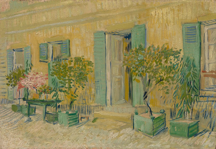 Ravintolan ulkopuoli Asnières'ssa - Vincent van Gogh