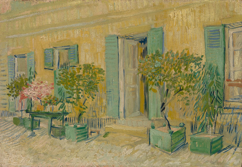 Ravintolan ulkopuoli Asnières'ssa - Vincent van Gogh