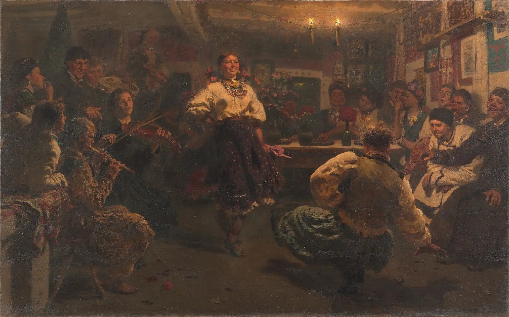 Faire la fête - Ilya Repin - Alpha Reproduction