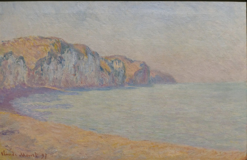 Pourvillen kallio, aamulla - Claude Monet