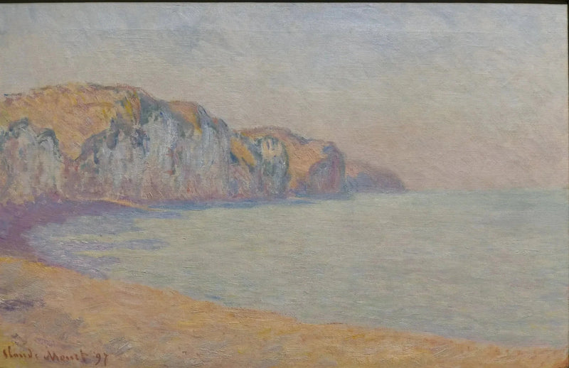 Pourville Cliff, aamulla, Montreal W1442 - Claude Monet