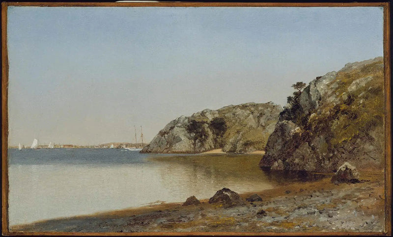 Newportin jyrkänteet, Rhode Island - John Frederick Kensett