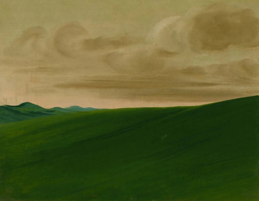 Nishnabottanan jyrkänteet, Haut Missouri - George Catlin