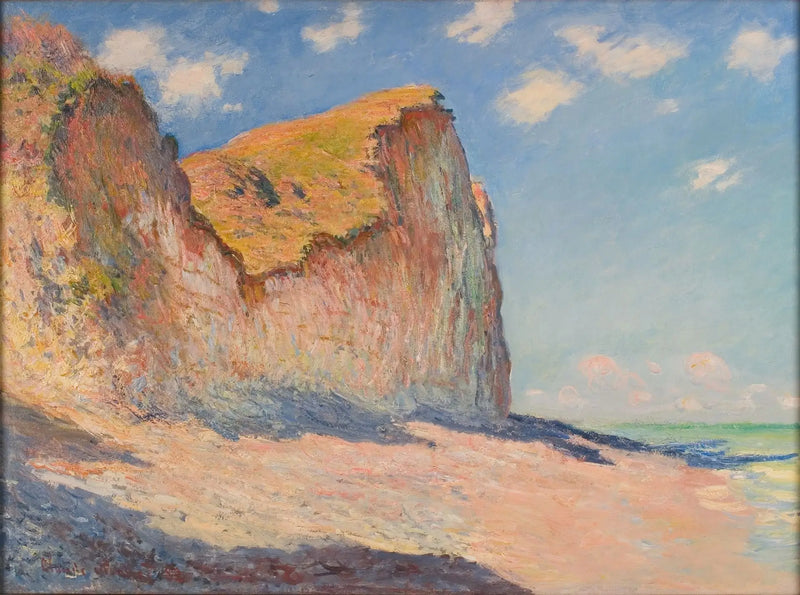 Kalliot lähellä Pourvillea - Claude Monet