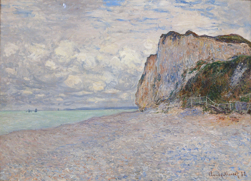 Cliffs lähellä Dieppe W719 - Claude Monet