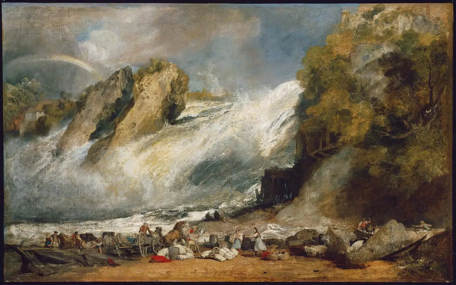 Reinin putous Schaffhausenissa - J. M. W. Turner