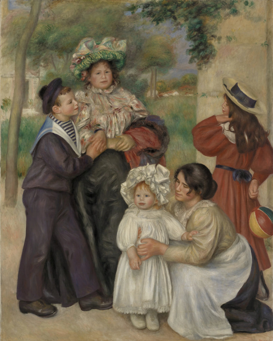 Taiteilijan perhe - Pierre-Auguste Renoir