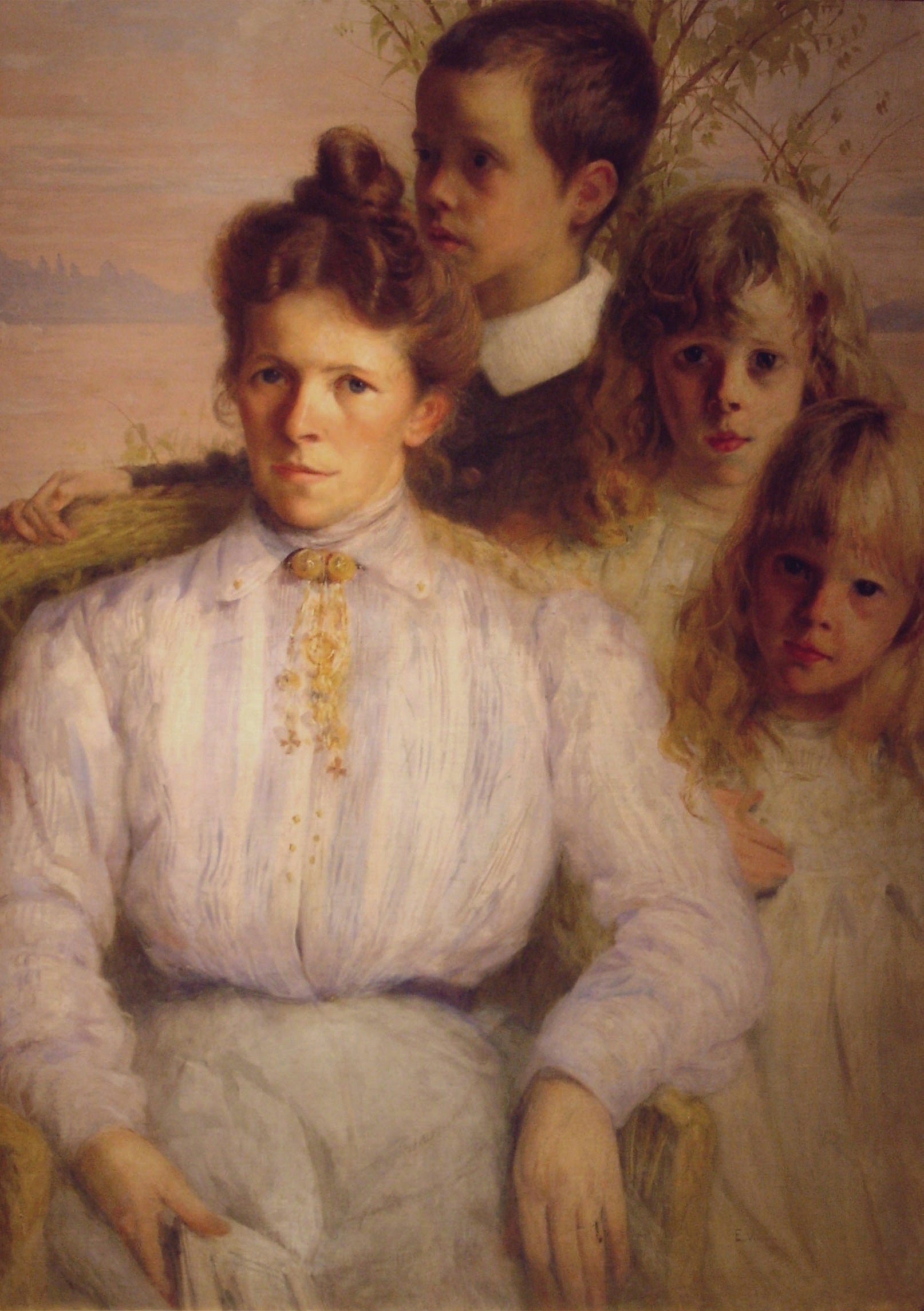 Famille du Maestro Nepomuceno - Eliseu Visconti