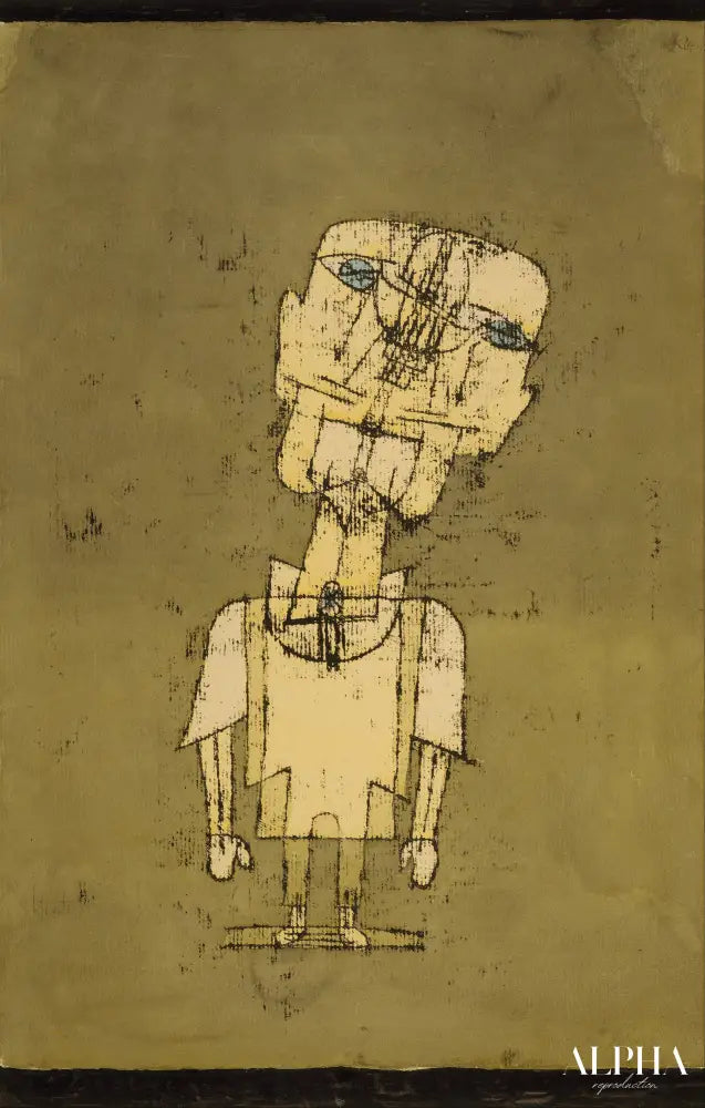 Fantôme d'un génie - Paul Klee - Reproductions de tableaux et peintures haut de gamme