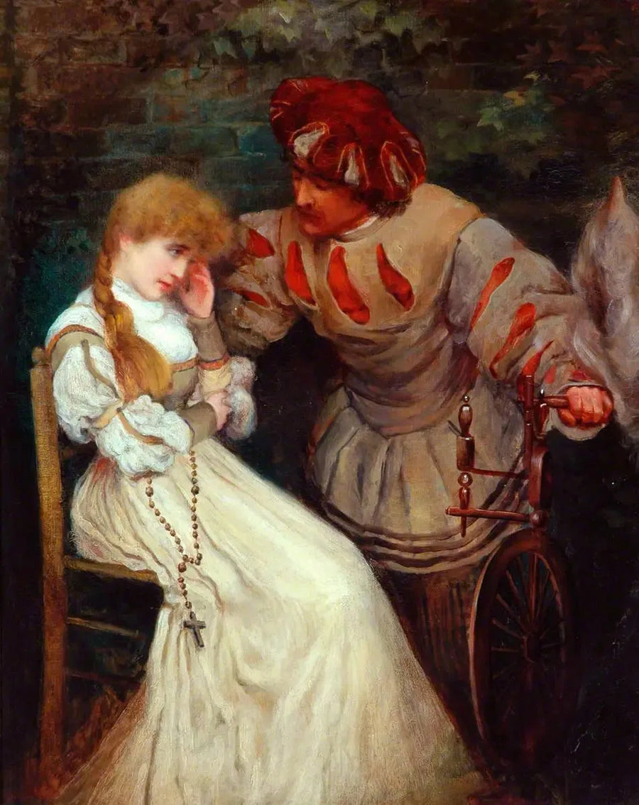 Faust ja Marguerite - Frederic Leighton