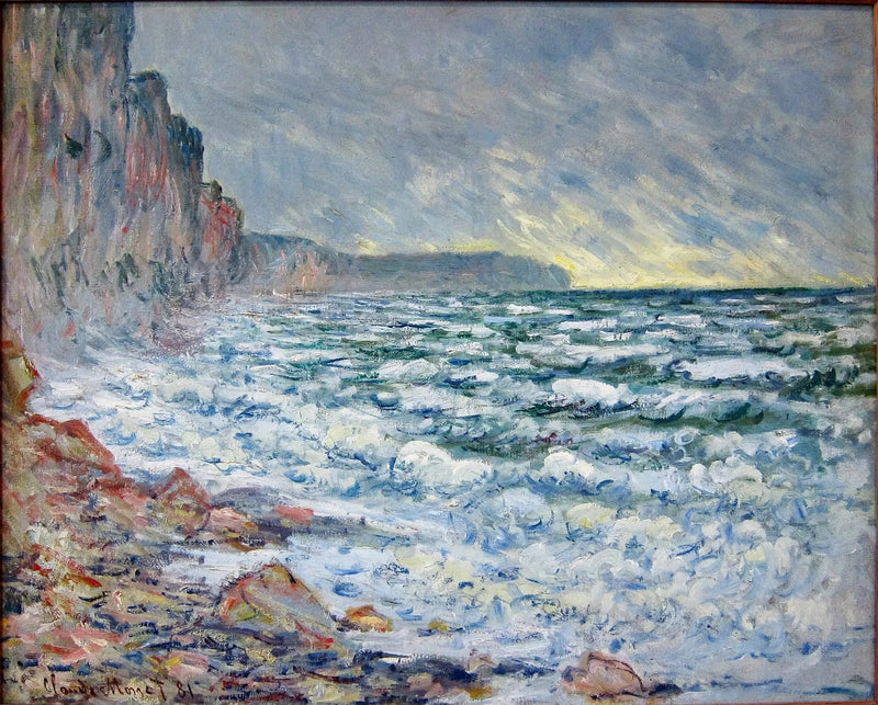 Fécamp, merenranta - Claude Monet