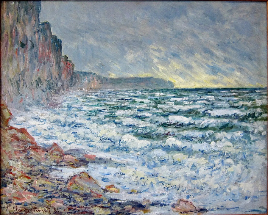 Fécamp, merenranta - Claude Monet