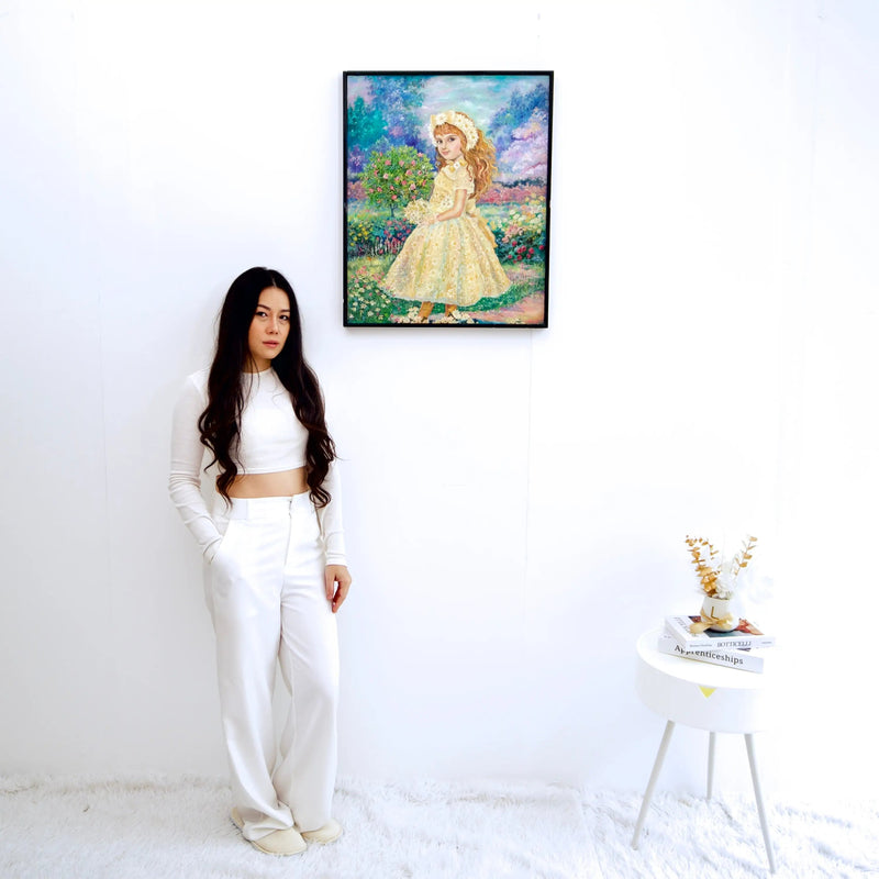Kukkien Keiju Marguerite | 50 x 65 cm