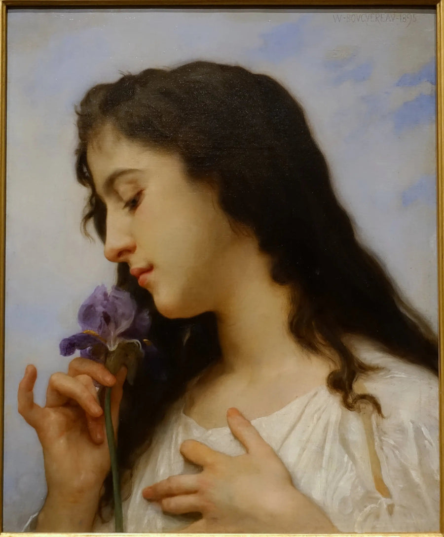 Nainen iiriksen kanssa - Bouguereau