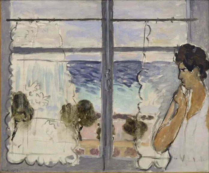 Nainen ikkunassa - Henri Matisse