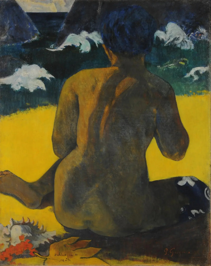 Nainen merellä - Paul Gauguin