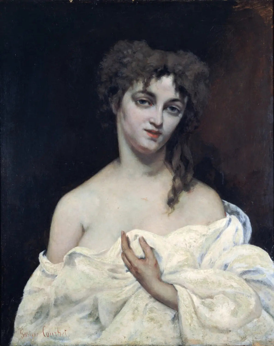 Naimaton nainen - Gustave Courbet