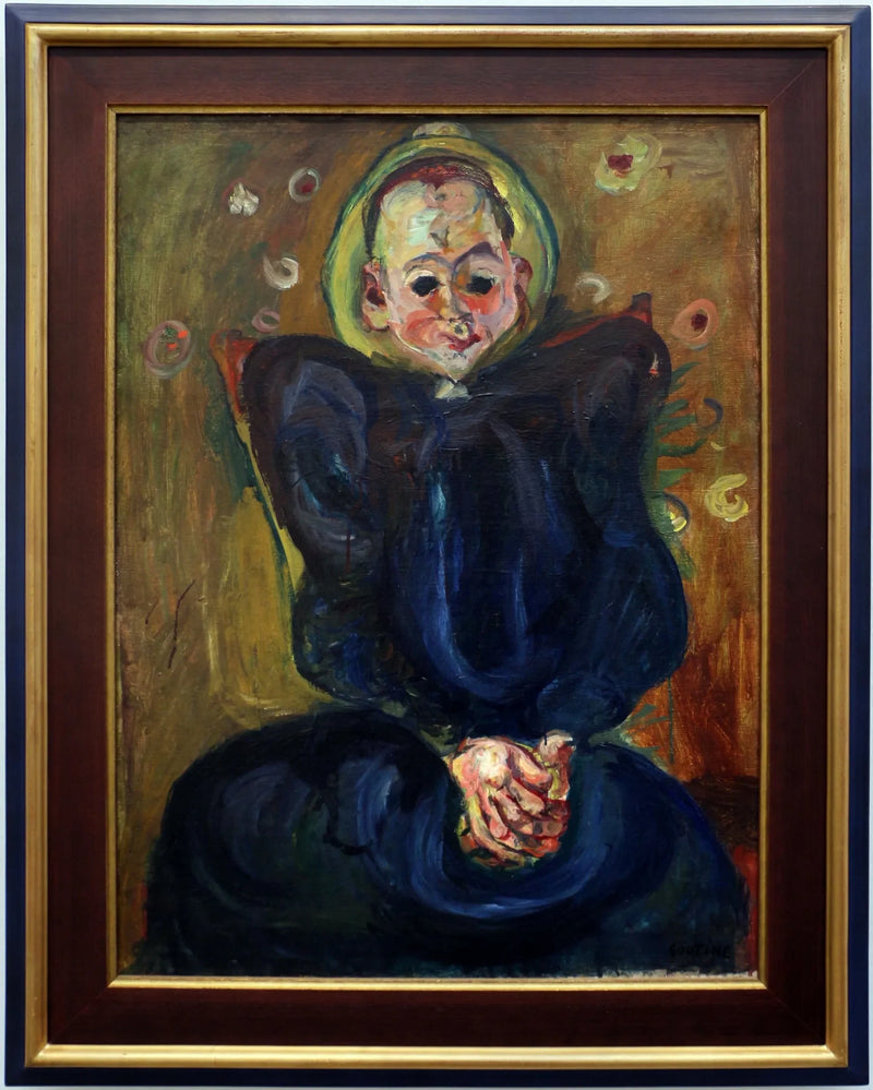 Nainen sinisessä mekossa - Chaim Soutine