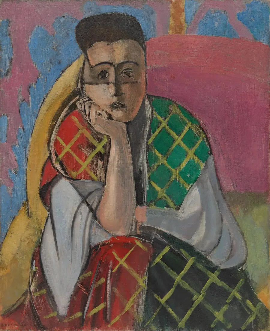 Nainen huivissa - Henri Matisse
