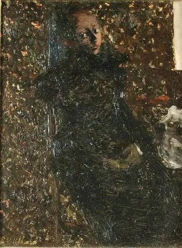 Istuva nainen - Édouard Vuillard