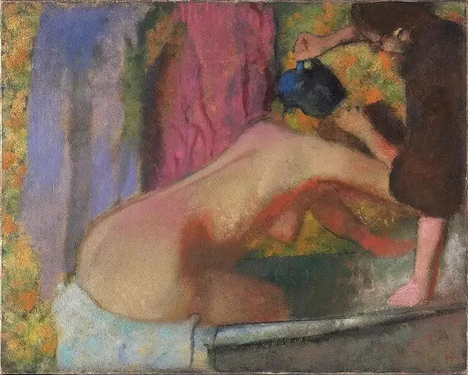 Nainen kylvyssä - Edgar Degas