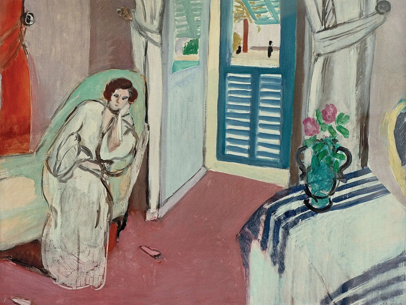 Nainen divaanilla - Henri Matisse