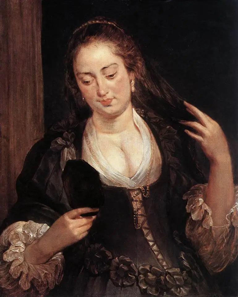 Nainen peilissä - Peter Paul Rubens