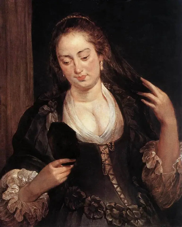 Nainen peilissä - Peter Paul Rubens