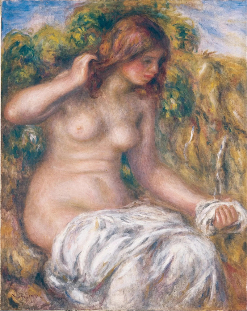 Nainen keväällä - Pierre-Auguste Renoir