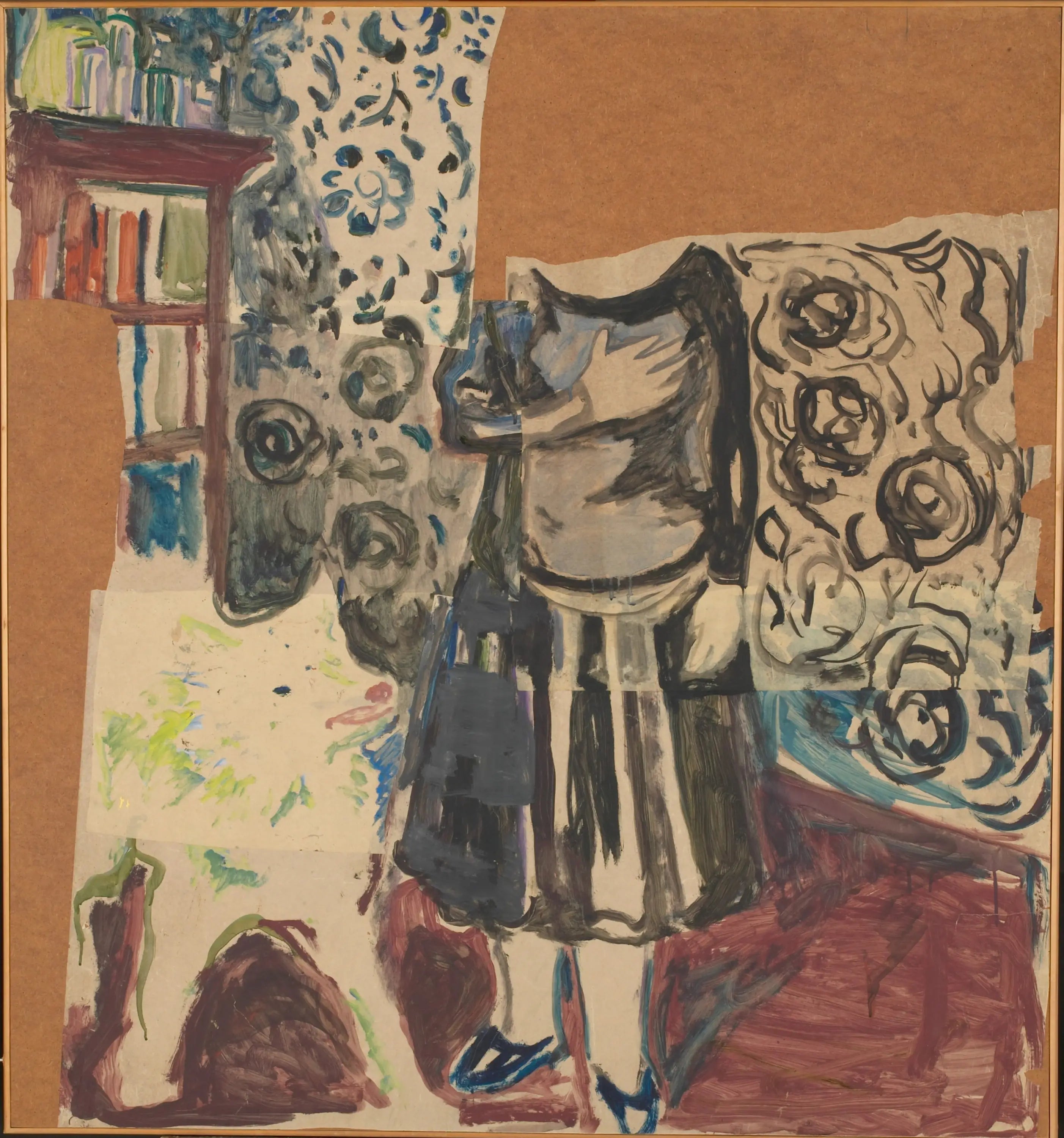 Femme au samoyède - Edvard Munch image 1 copie peinte à la main à l’huile