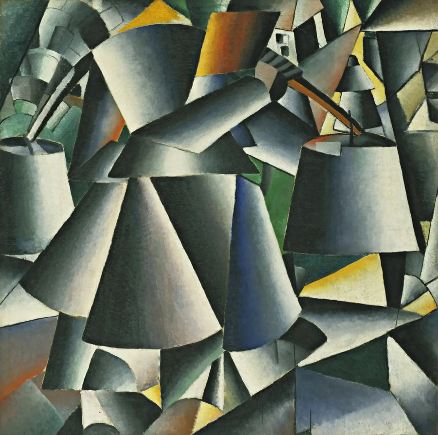 Nainen vesien kanssa - Kazimir Malevich