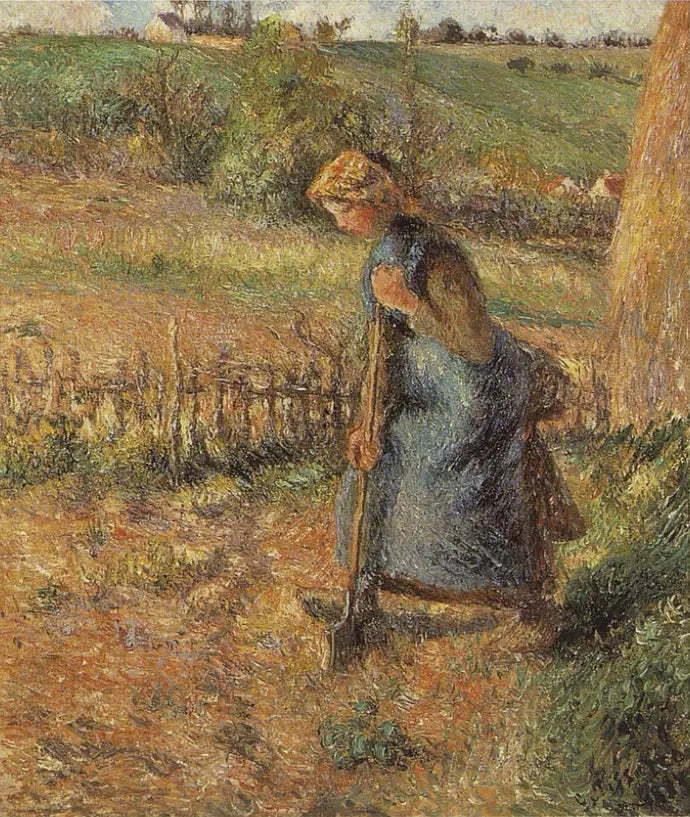 Laulava nainen - Camille Pissarro