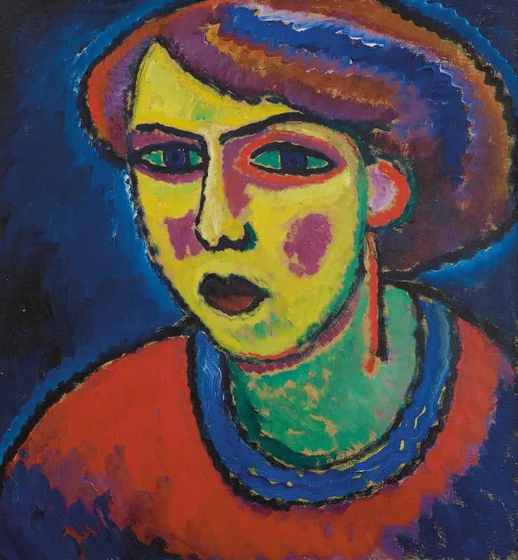Blondi nainen - Alexej von Jawlensky