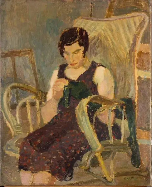 Nainen serkku - Édouard Vuillard