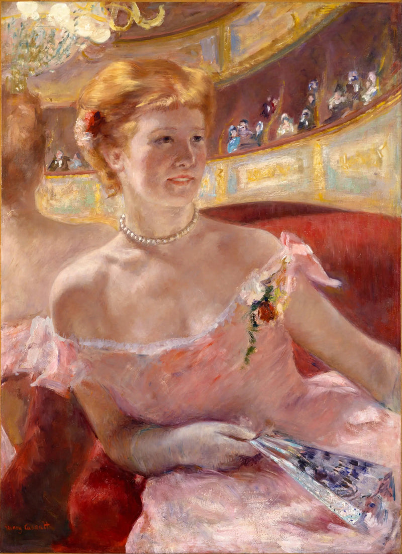 Nainen loossissa - Mary Cassatt