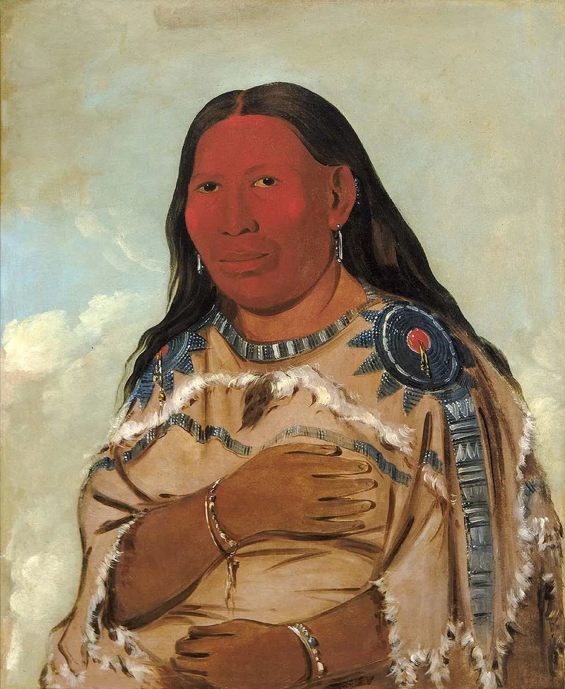 Kaksi korppia naista - George Catlin