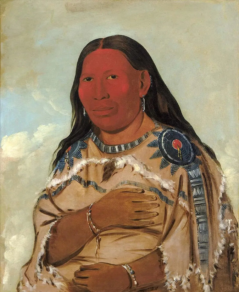 Kaksi korppia naista - George Catlin