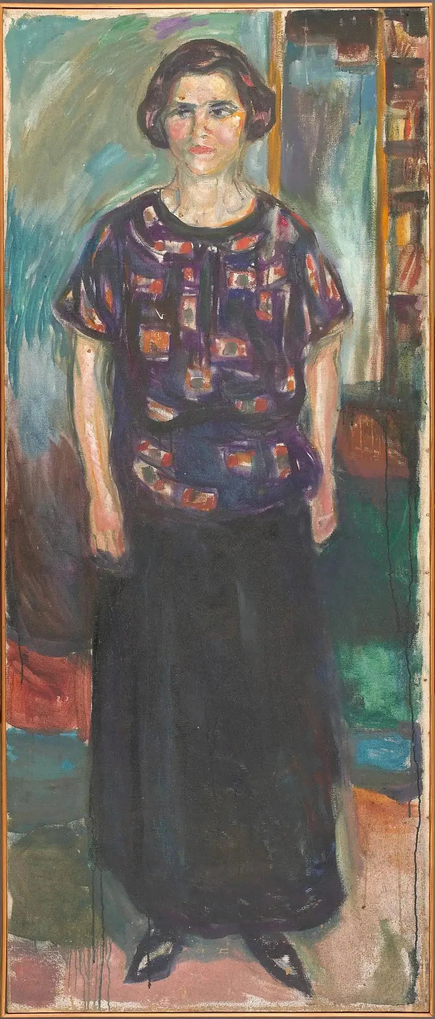 Seisova nainen - Edvard Munch