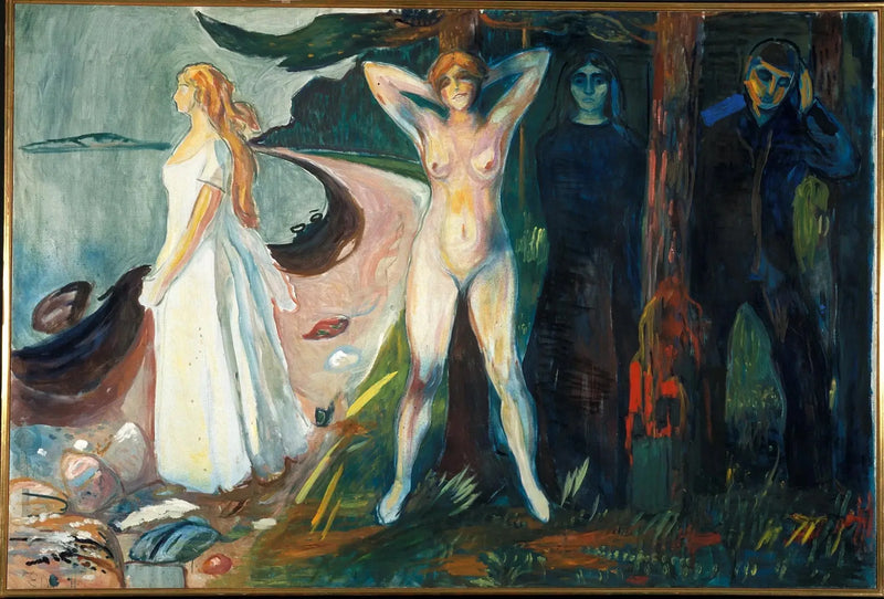 Nainen - Edvard Munch