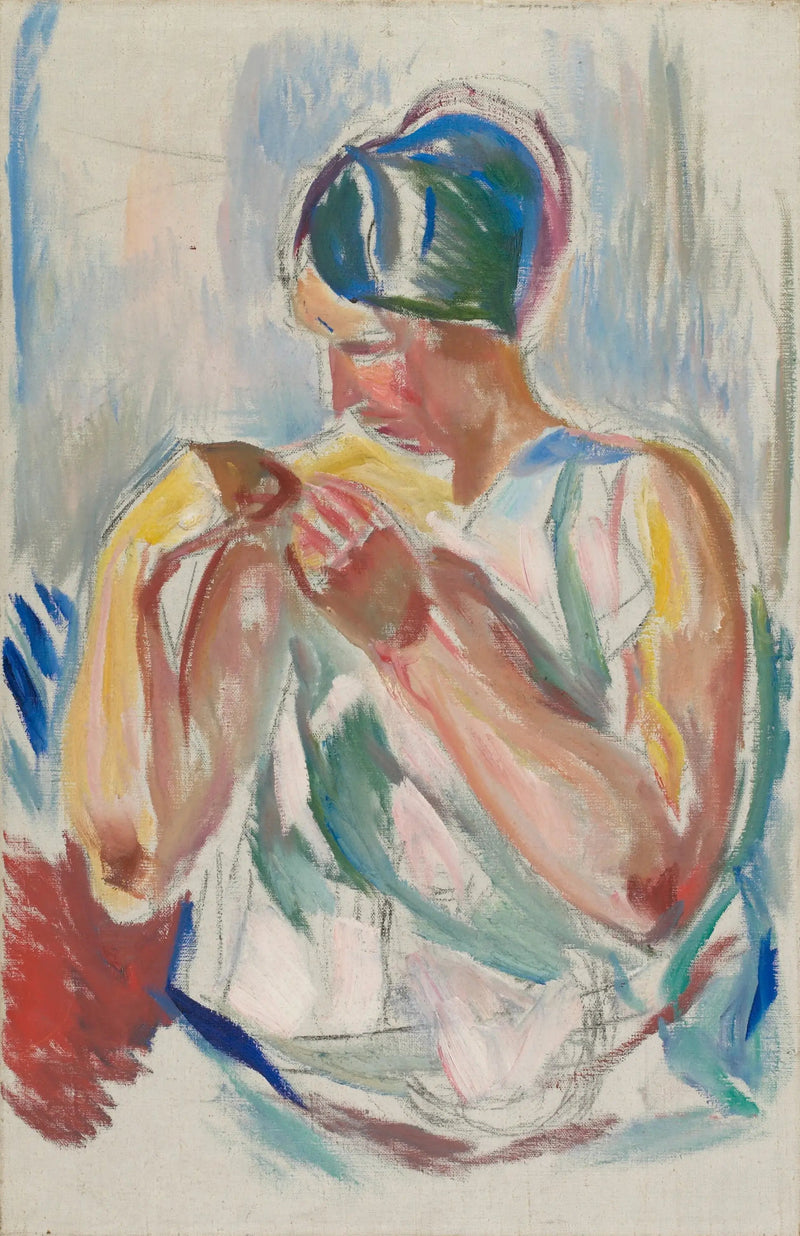 Alaston nainen - Edvard Munch