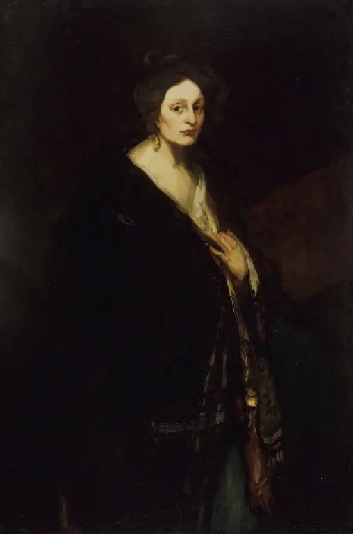 Nainen takissa - Robert Henri
