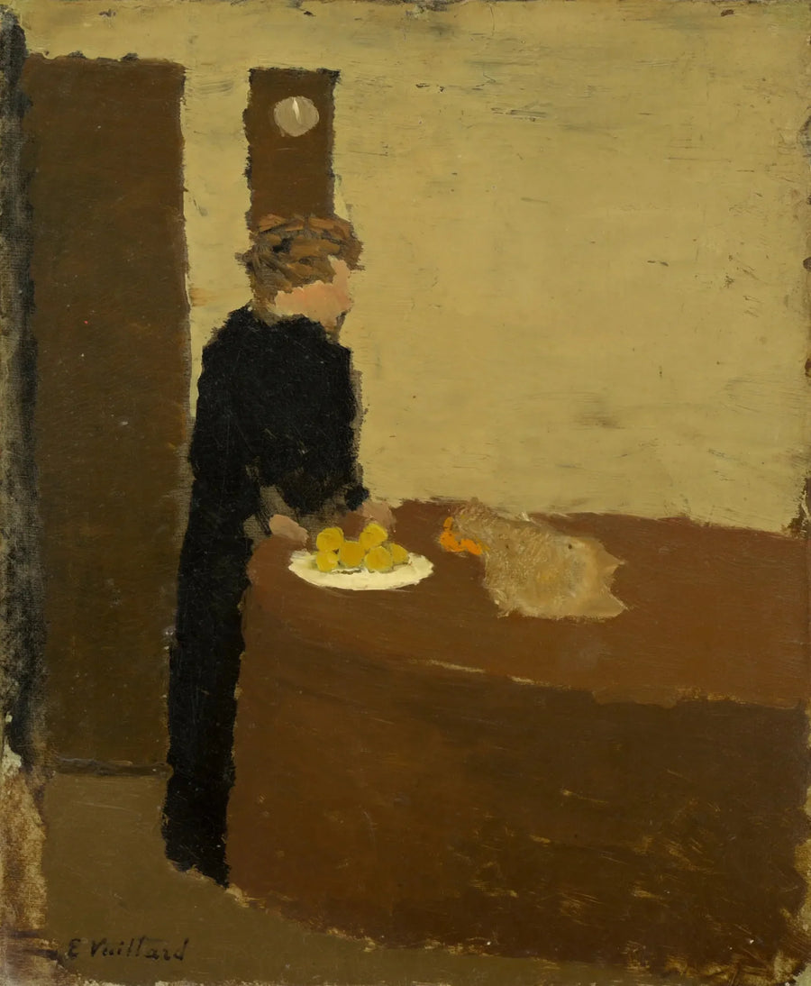 Nainen mustassa - Édouard Vuillard