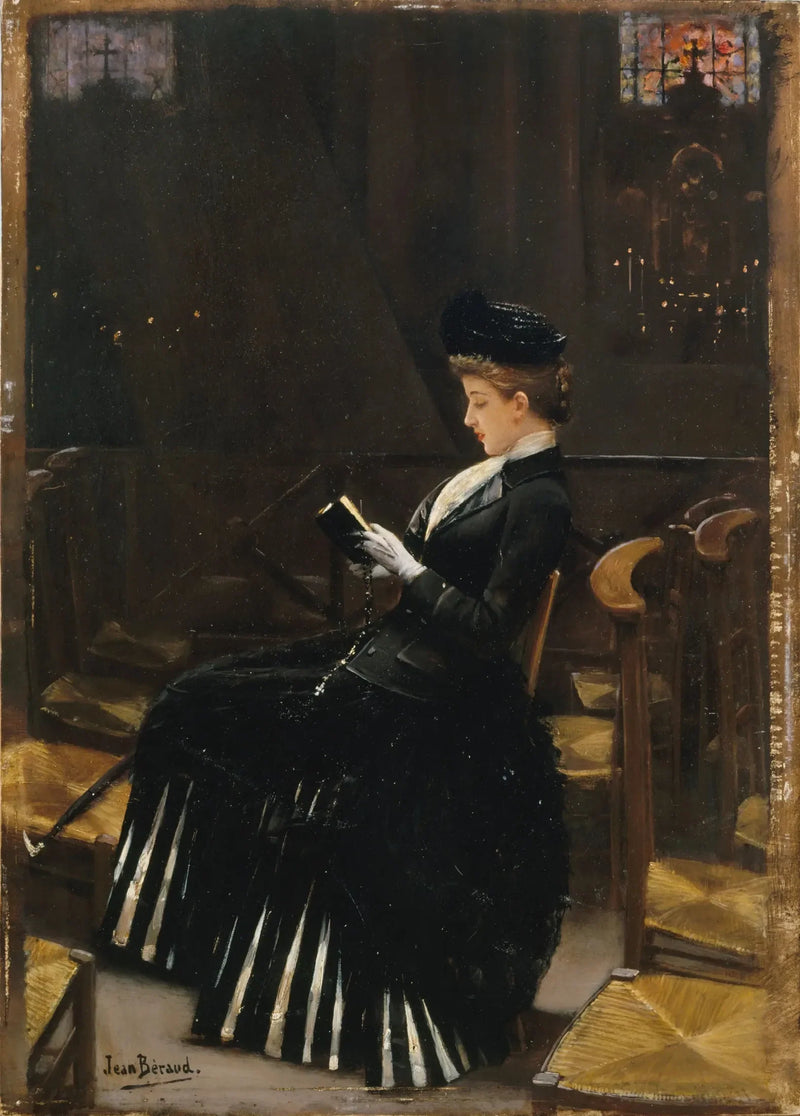 Rukoileva nainen - Jean Béraud