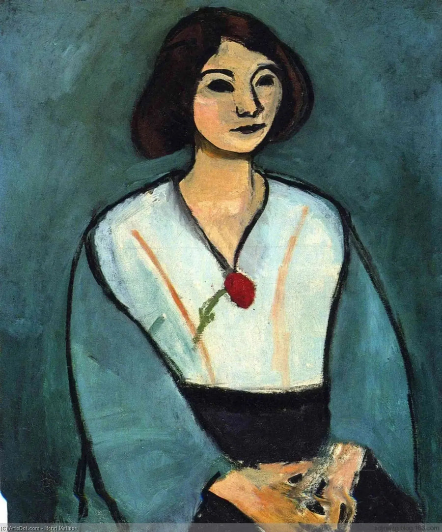 Nainen vihreässä - Henri Matisse