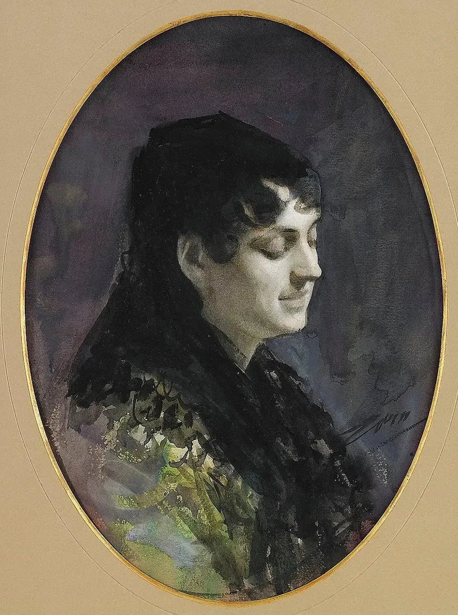 Espanjalainen nainen 2 - Anders Zorn