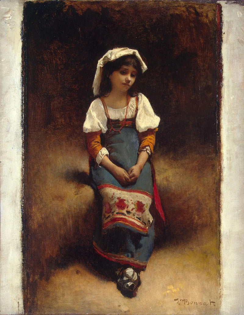 Italialainen nainen - Léon Bonnat