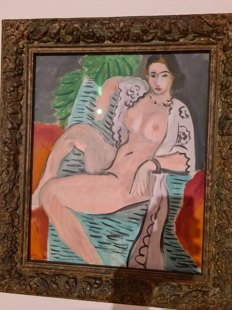 Alaston nainen verhoiltuna - Henri Matisse