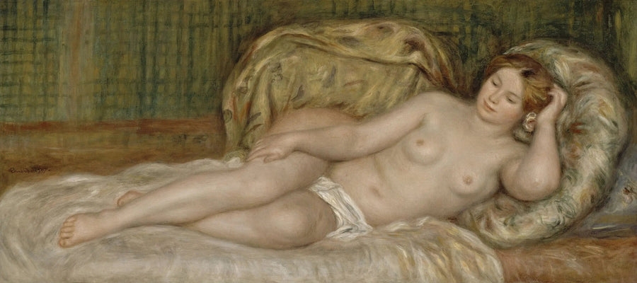 Alaston nainen (nukkuva) - Pierre-Auguste Renoir