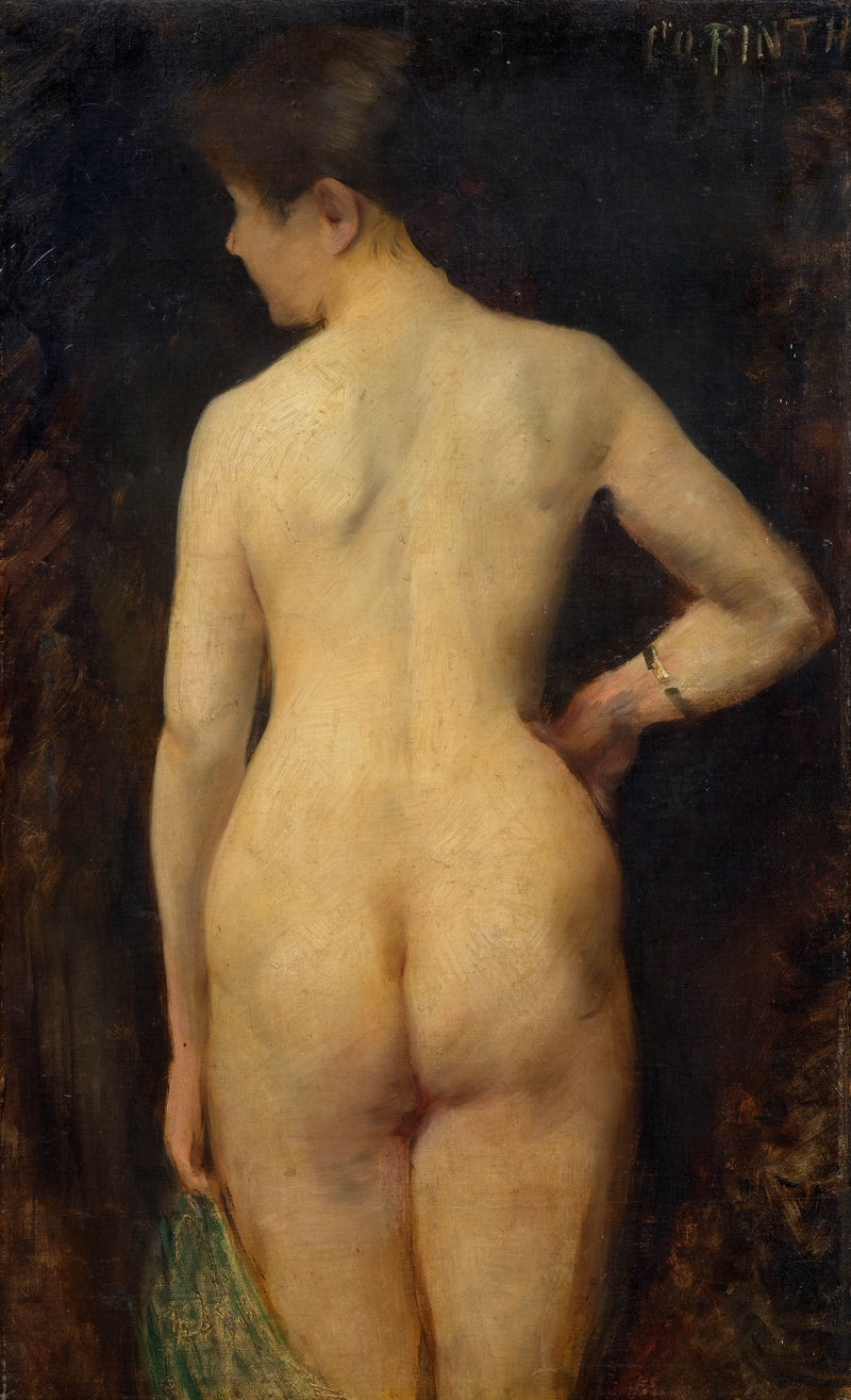 Alaston nainen - Lovis Corinth